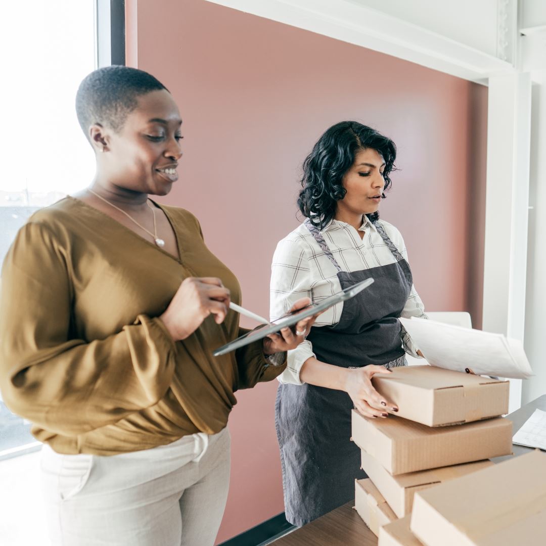 business receiving and organize mail